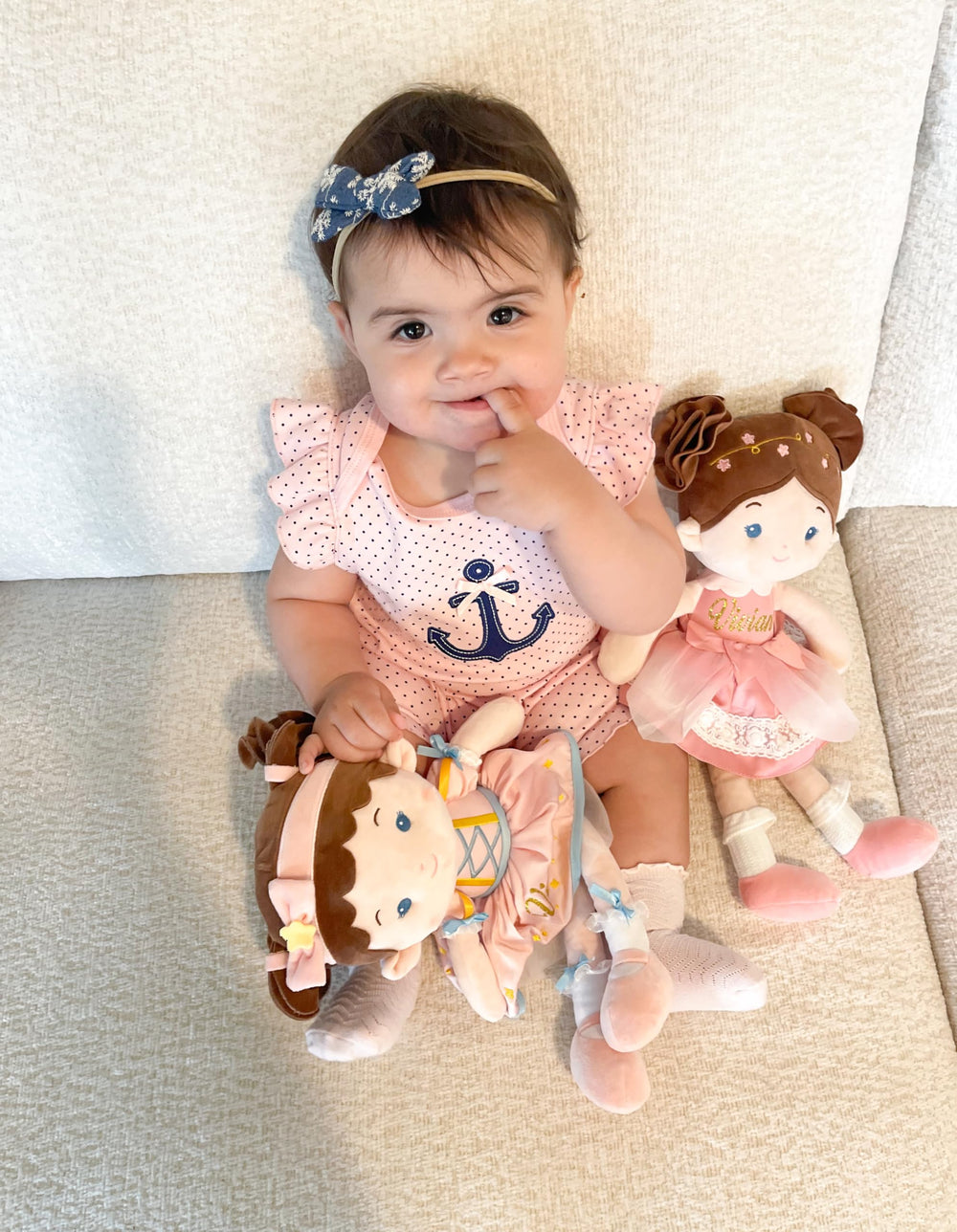 LeyaDoll ultra-soft fabrics doll for comforting hugs and naps