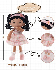 LeyaDoll Petal plush body ideal for cozy cuddle time.