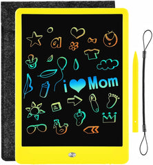 LEYAOYAO 10-inch LCD drawing tablet for kids with bright color screen for creative play