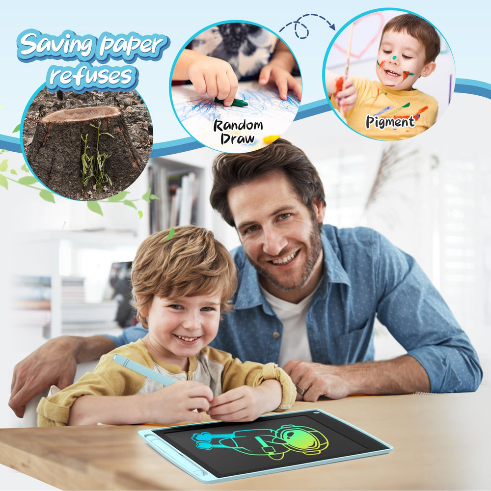 Durable waterproof shell protects the screen during trips and outdoor use.