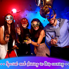 Leyndo cosplay-ready masks, lightweight fit for long events.