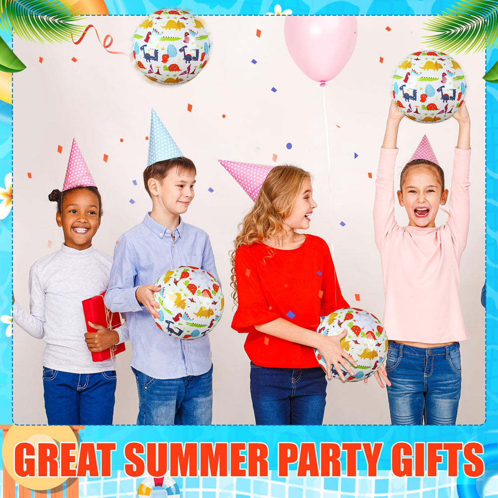 Leyndo indoor-outdoor dinosaur themed ball for classroom and summer events.