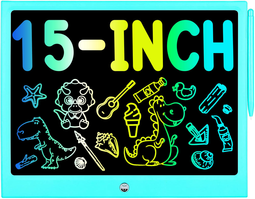 LEYAOYAO 15-inch doodle board front view for mess-free learning fun