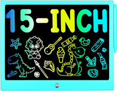 LEYAOYAO 15-inch doodle board front view for mess-free learning fun