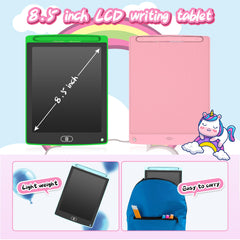 LEYAOYAO 3-pack LCD writing tablet with one-key erase for quick resets
