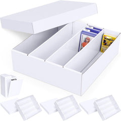 Leyzan card storage box assembled for bulk card organization and quick access.