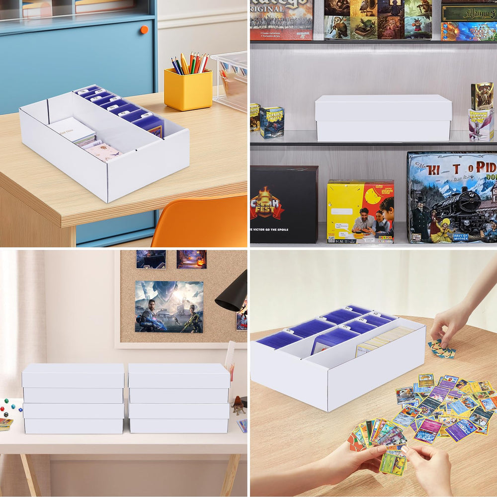 Leyzan versatile storage supports MTG, sports cards, Yu-Gi-Oh!, and more.