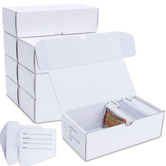 Leyzan trading card storage box 8-pack front view shows compact, stackable organization for MTG decks