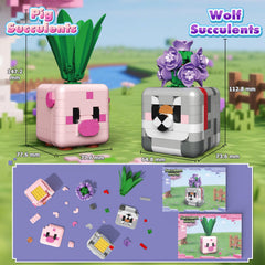 LGMCFTOY botanicals creative toy packaging shown as gift-ready box