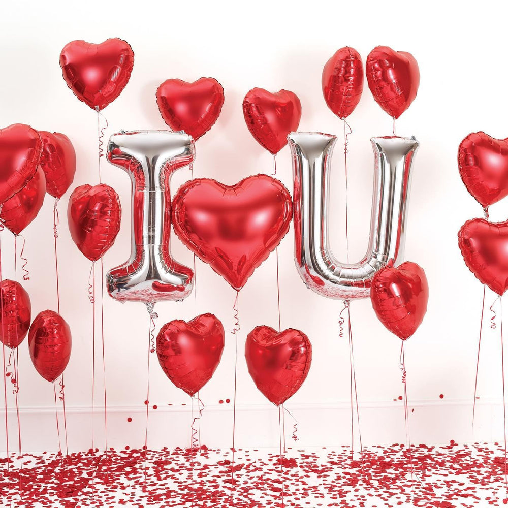 LHOAVWE aluminum foil balloons maintain shine and lasting shape.