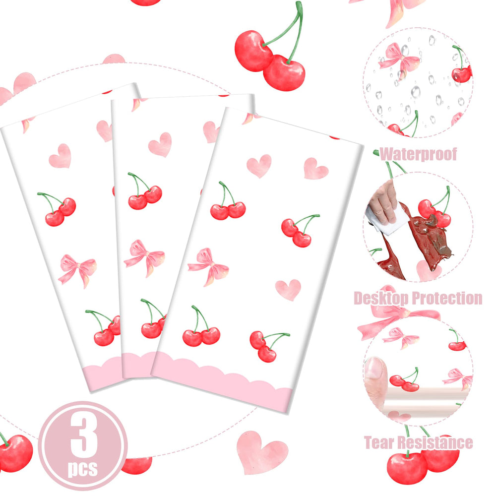 Lianxuia pink bow cherry design enhances photos and memories.