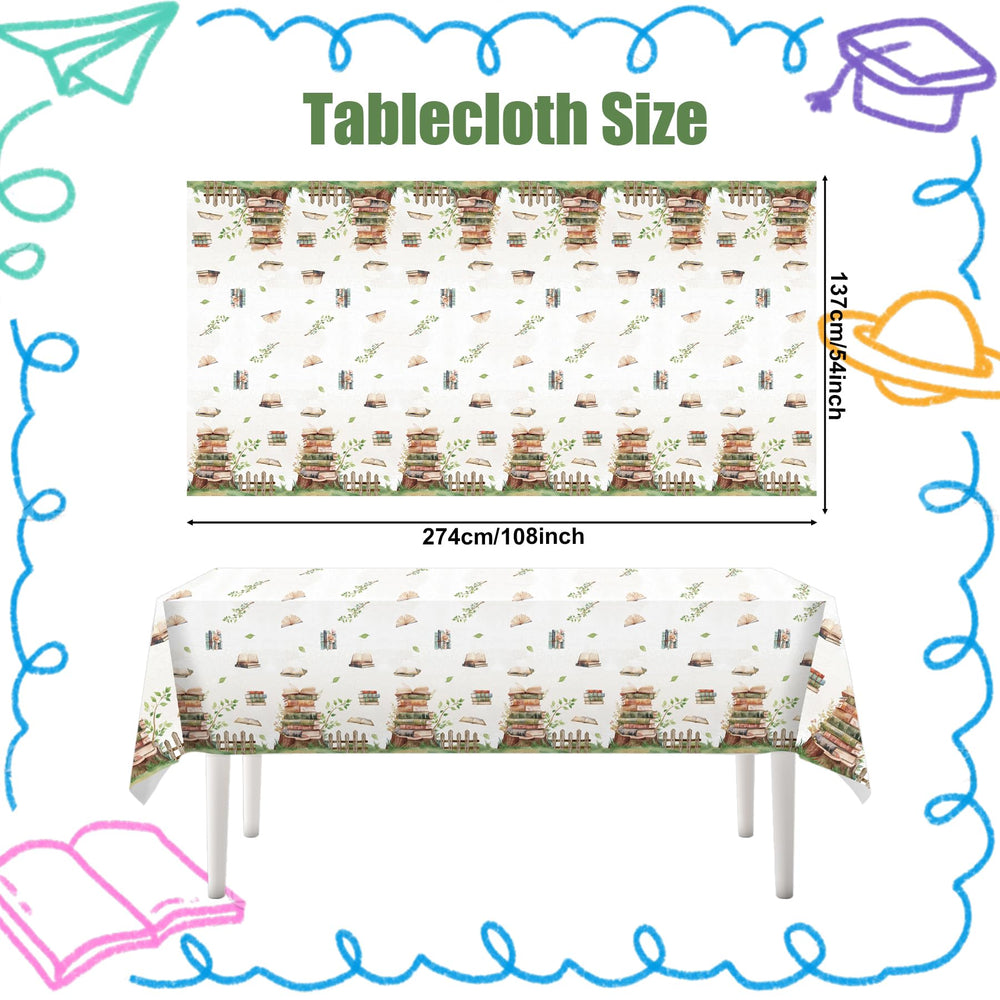 Lianxuia smooth-surface tablecloth makes wiping spills quick and easy.