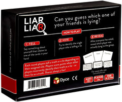 LIAR LIAR gift-pack image showcases stocking stuffer or holiday gift idea.