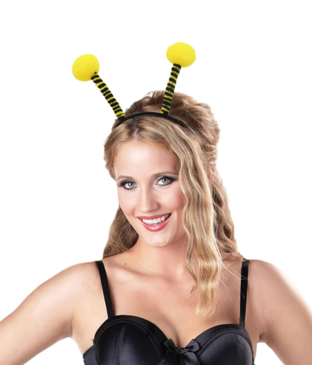 Liatunou bee tentacle headband antenna adds playful costume flair.