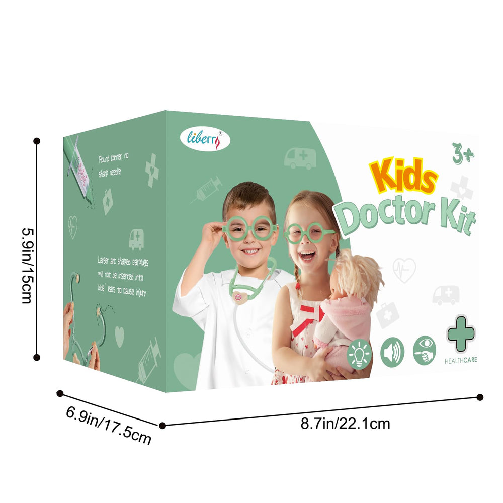 Kid-friendly snap-lock latch keeps Liberry kit secure after playtime