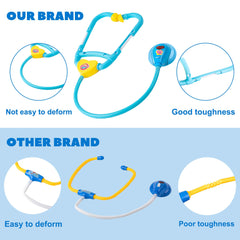 Liberry stethoscope for realistic pretend play and imaginative care.