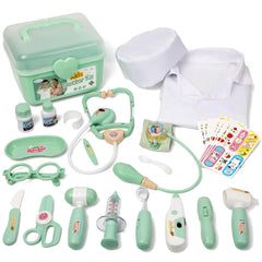 Liberry doctor kit stethoscope close-up for imaginative medical play
