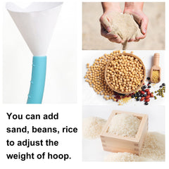 Liberry hoop shown in action for play and simple dog agility tasks