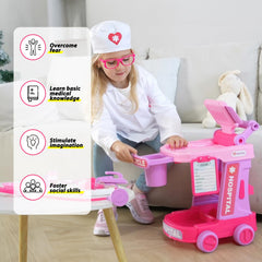 Liberry scissors provide durable, safe pretend tools for medical play.