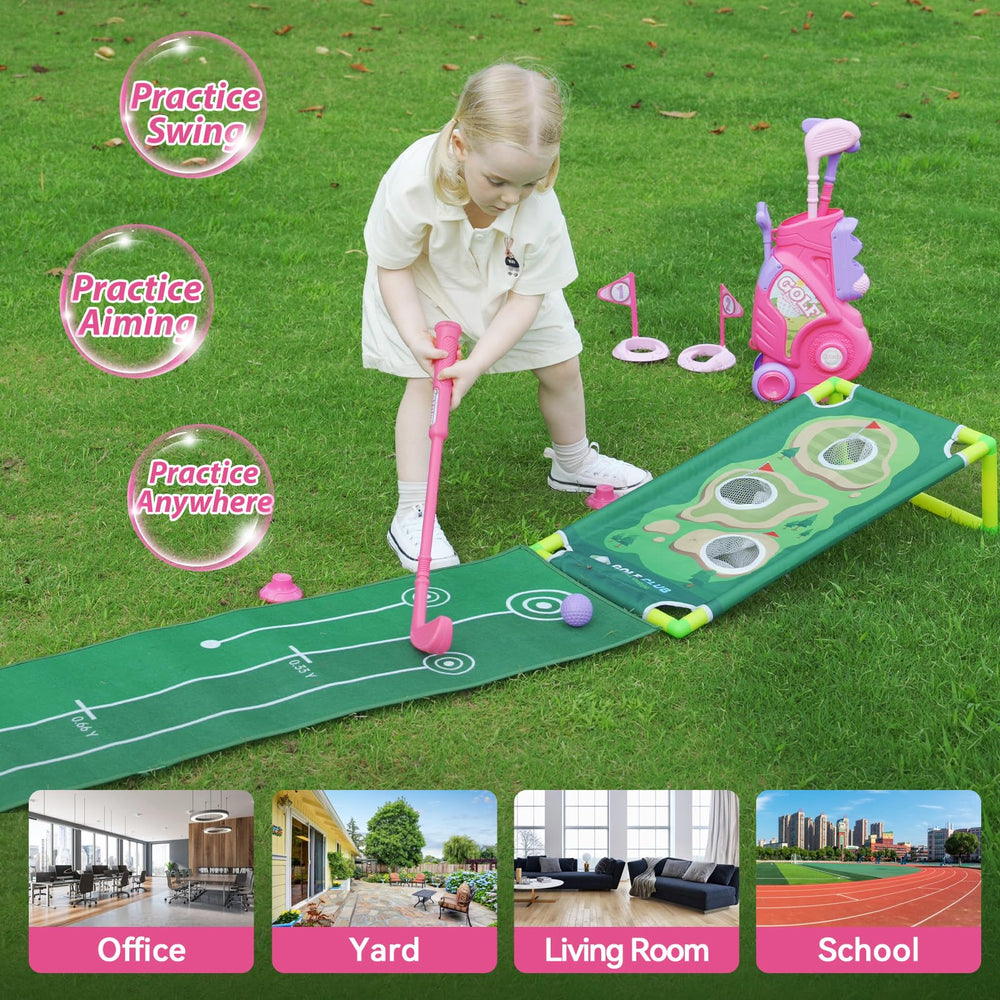 Liberry toddler golf iron left-handed compatible club supports both hands.