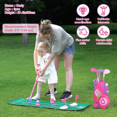 Liberry toddler golf putter left-handed compatible club for versatile play.
