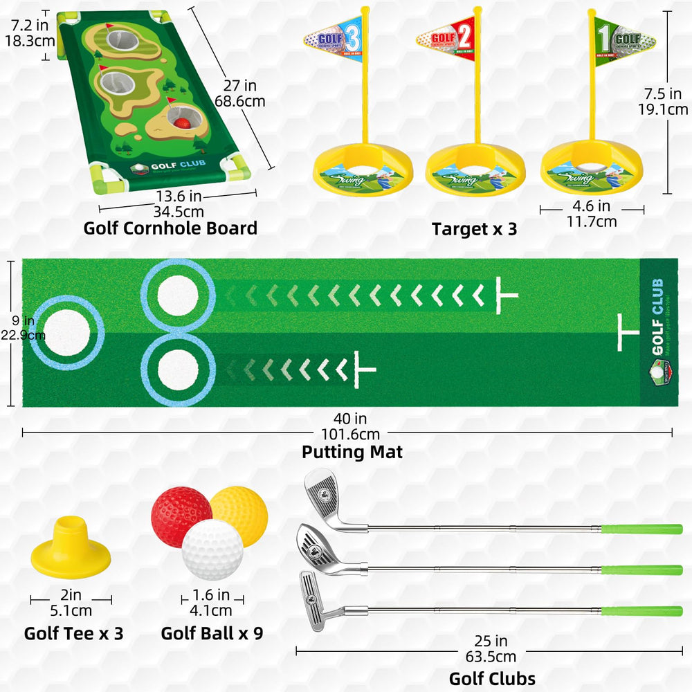 Liberry toddler putter fostering smooth greenside control during indoor play.