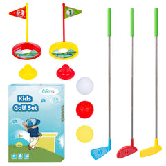 Liberry Toddler Golf Set driver with friendly grip improves early hand-eye coordination during play