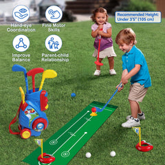 Liberry irons club supports beginners in steady, accurate swings.