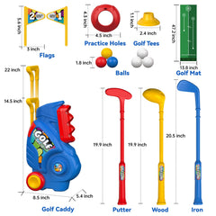 Liberry toddler golf tees for stable setup during practice