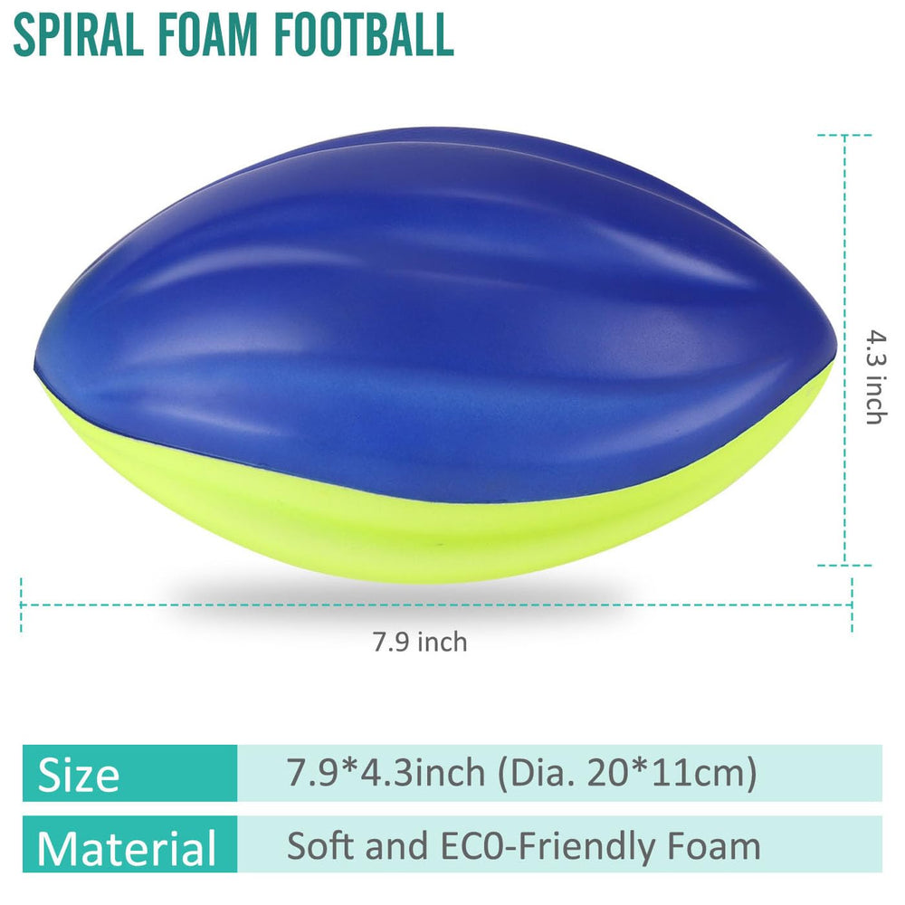 Liberty Imports 8-5-inch foam football indoor-outdoor use for versatile practice