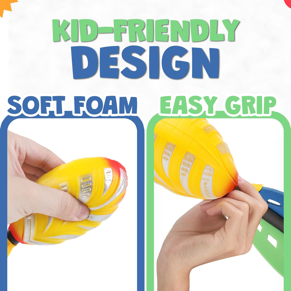 Liberty Imports aero pocket flyer with tails stabilize throws in playful backyard games.
