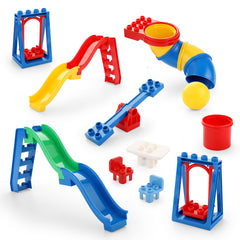 Liberty Imports big blocks invite kids to build with friends for shared play.