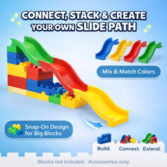 Liberty Imports blocks pipes add modular play for creative construction and storytelling.