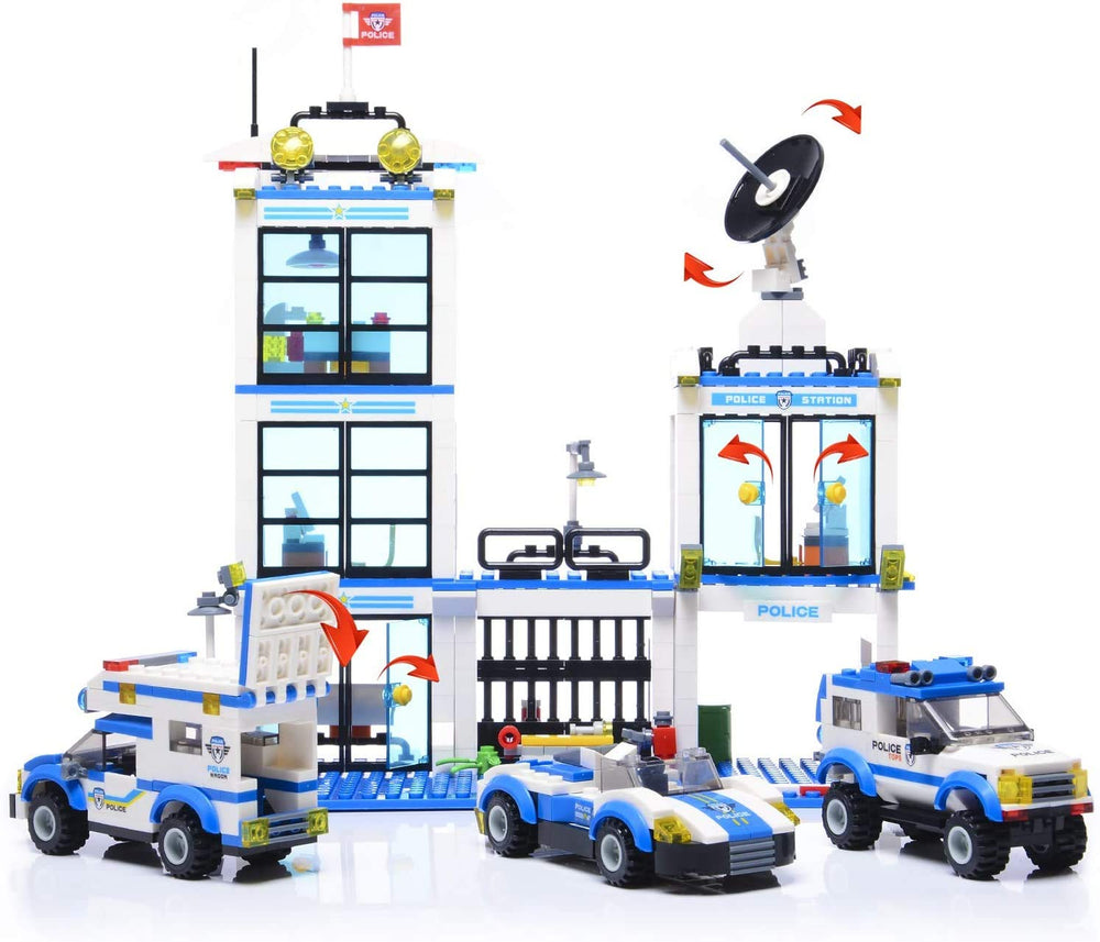Three Liberty Imports police cars included for dynamic storylines and chase scenes