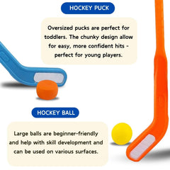 Liberty Imports durable plastic sticks designed for rough-and-tumble indoor and outdoor use.