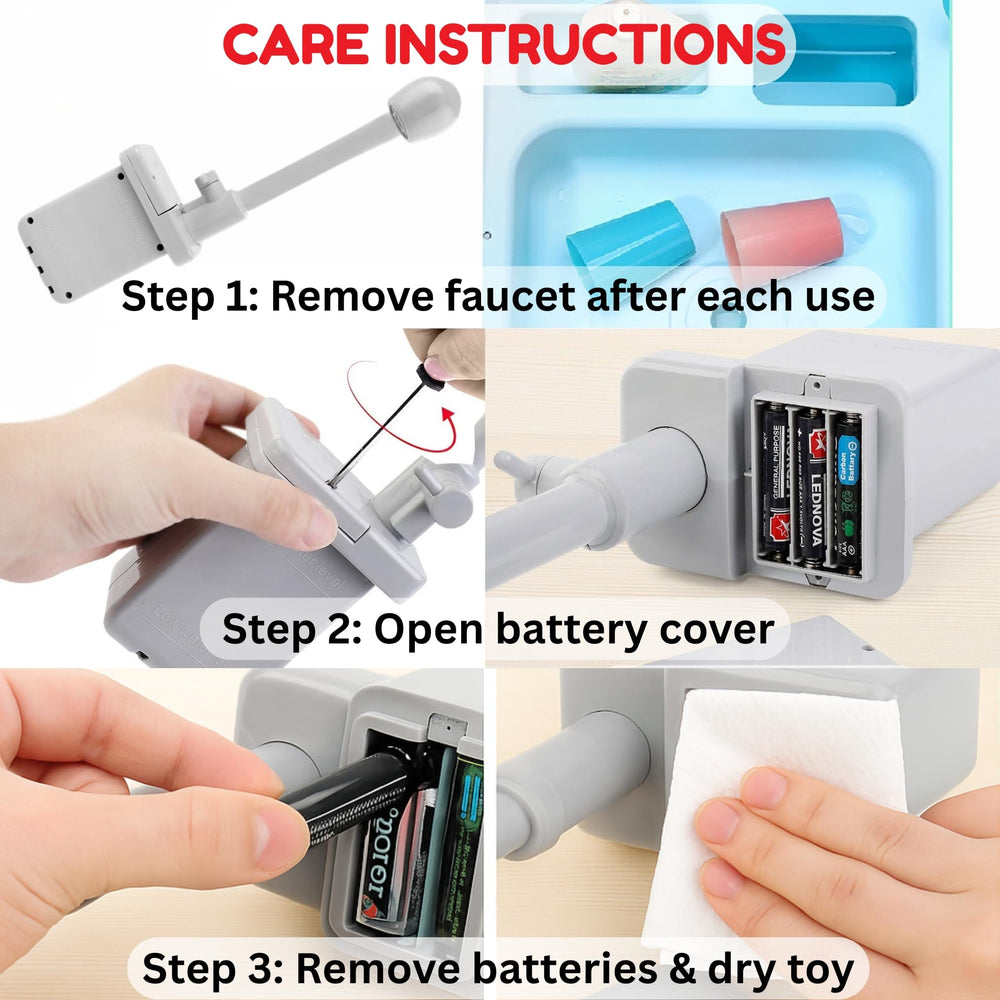 Liberty Imports care tips to extend the toy faucet lifespan