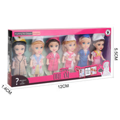 Liberty Imports Little Career dolls in Chef outfit for culinary creativity.