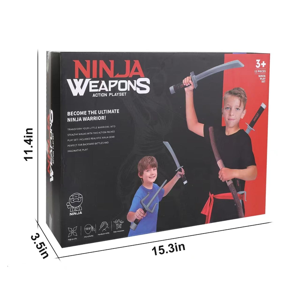 Liberty Imports Ninja Warrior battle playset for imaginative missions