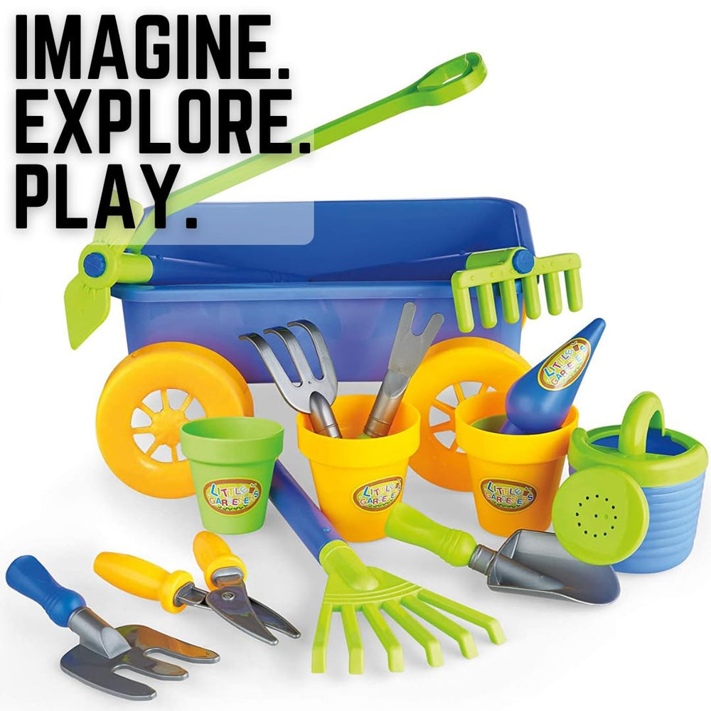 Liberty Imports outdoor gardening playtime fostering curiosity and exploration