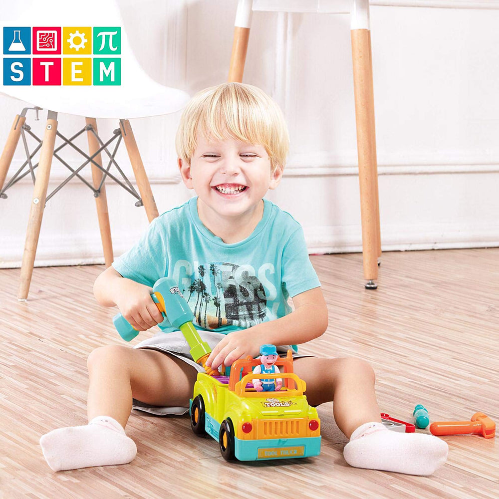Liberty Imports bump-and-go feature teaches cause-and-effect during play