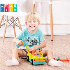 Liberty Imports bump-and-go feature teaches cause-and-effect during play