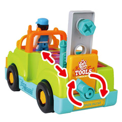 Liberty Imports colorful pieces stimulate shape and color recognition during playtime