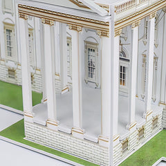 Liberty Imports White House 3D puzzle – detailed windows and doors for realistic architectural detail