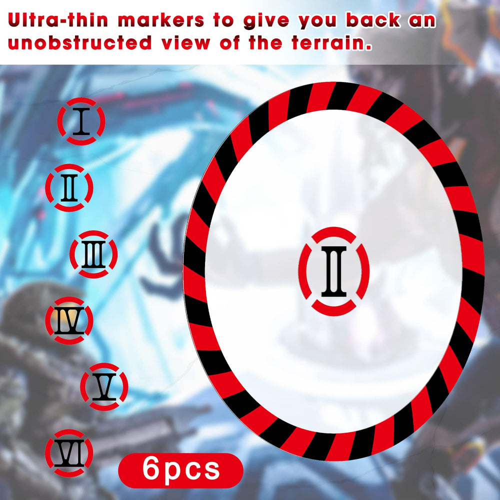 Libima marker with semi hollow design reduces field clutter