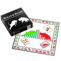 Life Sutra Bulls & Bears deck of cards illustrates market events, boosting strategic thinking.