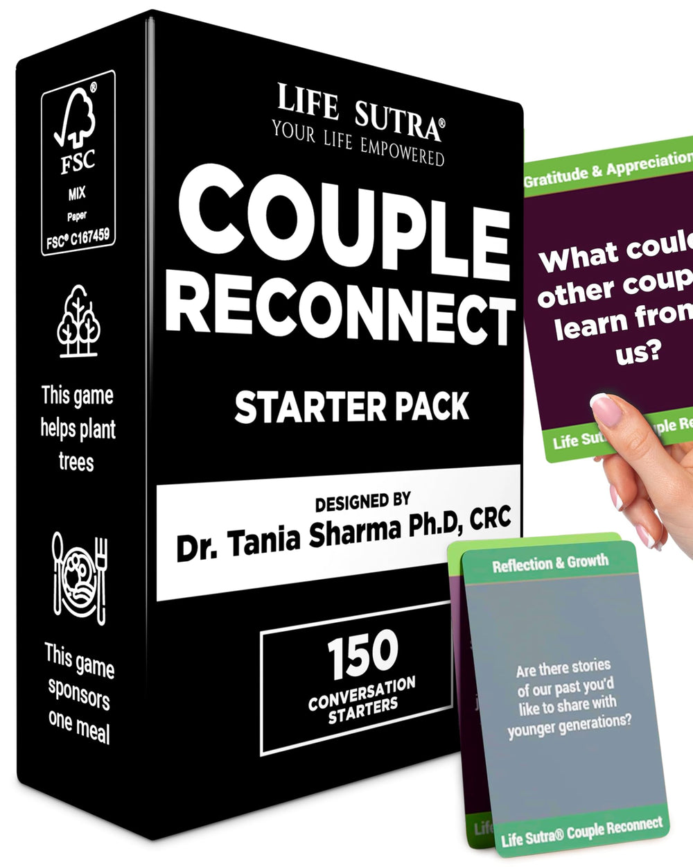 Life Sutra Couple Reconnect Card Game card draw sparks honest talk and connection.