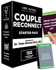 Life Sutra Couple Reconnect Card Game card draw sparks honest talk and connection.