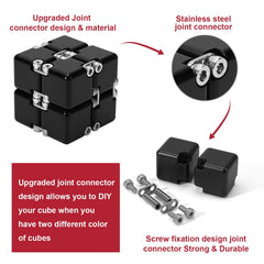Lifidea Infinity Cube Black case open, pocket-friendly access for quick, on-the-go play