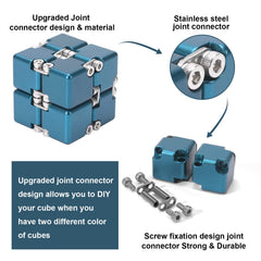 Lifidea Infinity Cube blue folding action highlights portability.