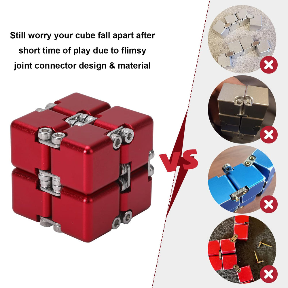 Lifidea Infinity Cube red case image emphasizes premium protective packaging